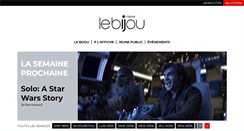 Desktop Screenshot of cinema-lebijou.fr